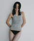 CUP IN RIB TANK TOP