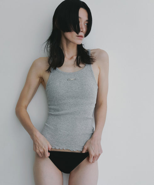 CUP IN RIB TANK TOP