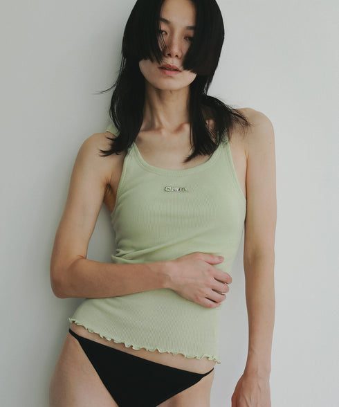 CUP IN RIB TANK TOP