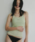 CUP IN RIB TANK TOP