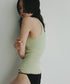 CUP IN RIB TANK TOP