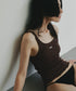 CUP IN RIB TANK TOP