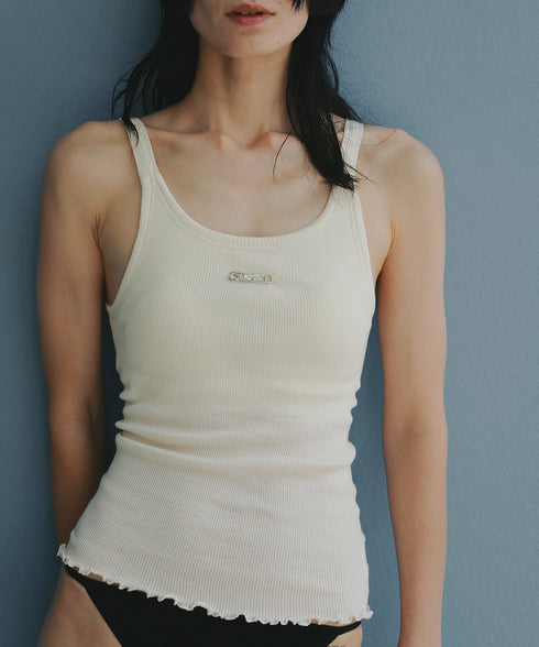 CUP IN RIB TANK TOP