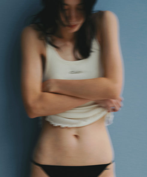 CUP IN RIB TANK TOP