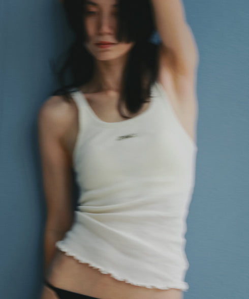 CUP IN RIB TANK TOP