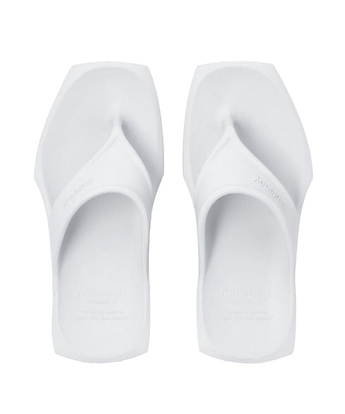 SQUARE X FLIP FLOP(アイスグレー)
