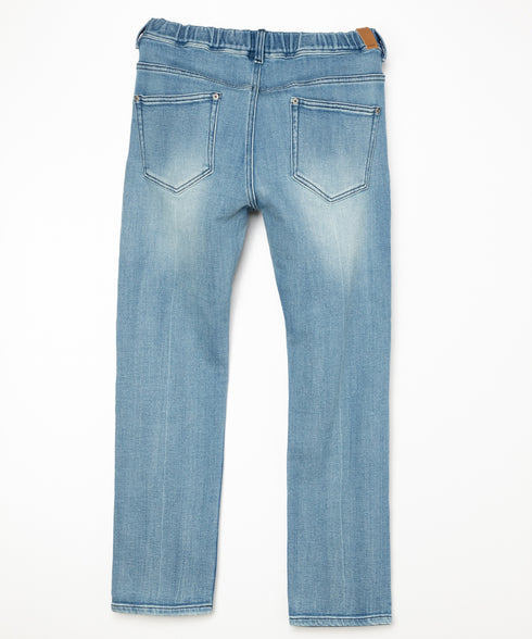 コンフォータブルデニム リペアスリムパンツ(メンズ)