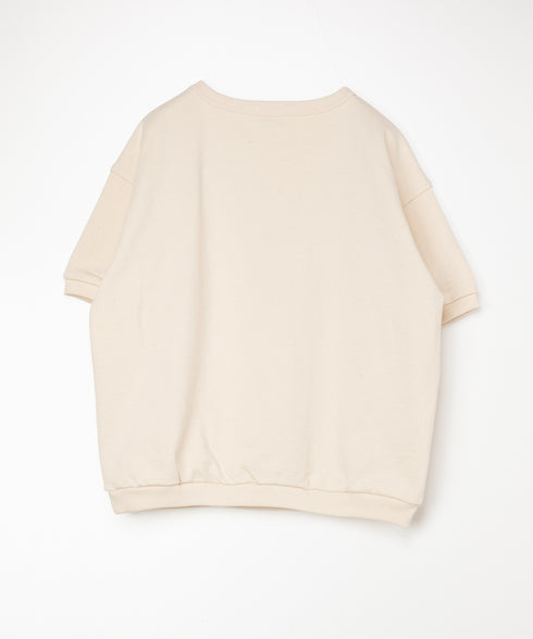 オーガビックコットン ハーフスリーブ トップス