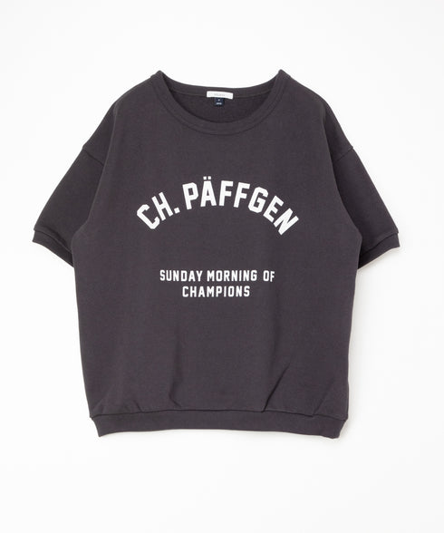 オーガビックコットン ハーフスリーブ トップス