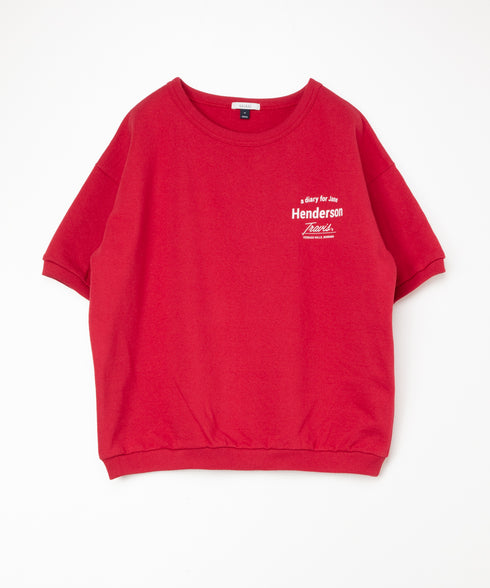 オーガビックコットン ハーフスリーブ トップス