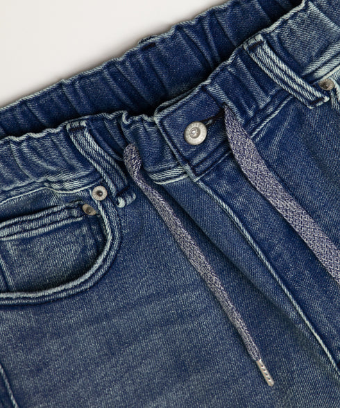 コンフォータブルデニム リペアスリムパンツ(ウィメンズ)