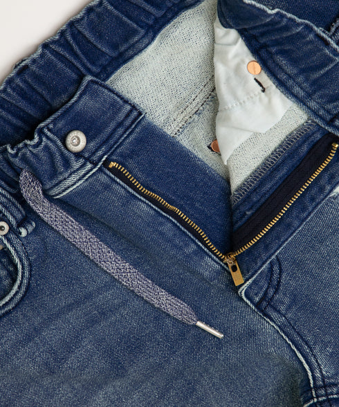 コンフォータブルデニム リペアスリムパンツ(ウィメンズ)