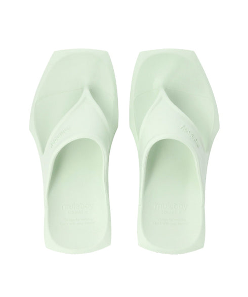 SQUARE X FLIP FLOP (カナリアグリーン)