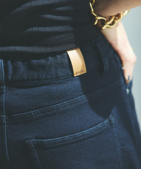 oblekt×MIyakoTakayama ワイドレッグ コンフォータブルデニム