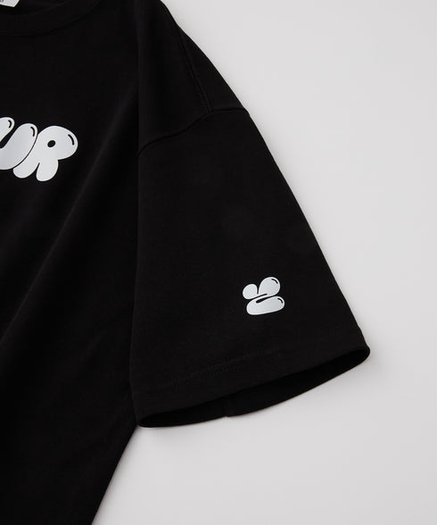 ふっぅにふっぅのTシャツ黒