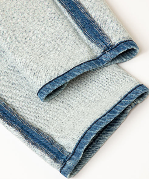 コンフォータブルデニム リペアスリムパンツ(メンズ)