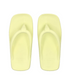SQUARE Z FLIP FLOP(ペールイエロー)