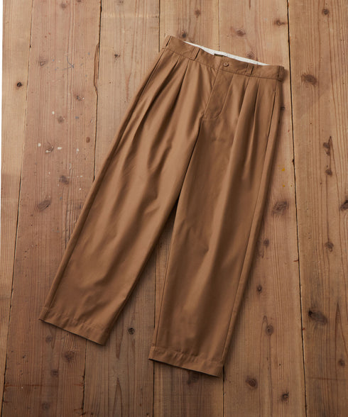 ツータックユーティリティパンツ