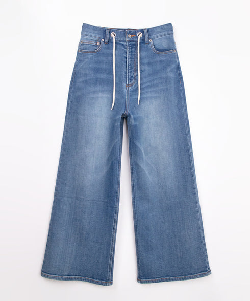 oblekt×MIyakoTakayama ワイドレッグ コンフォータブルデニム