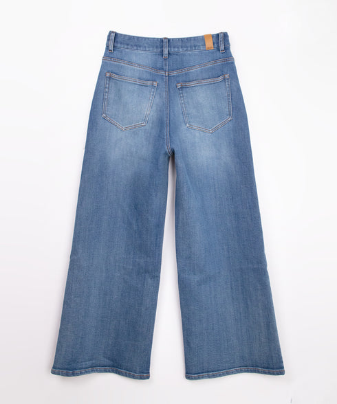 oblekt×MIyakoTakayama ワイドレッグ コンフォータブルデニム