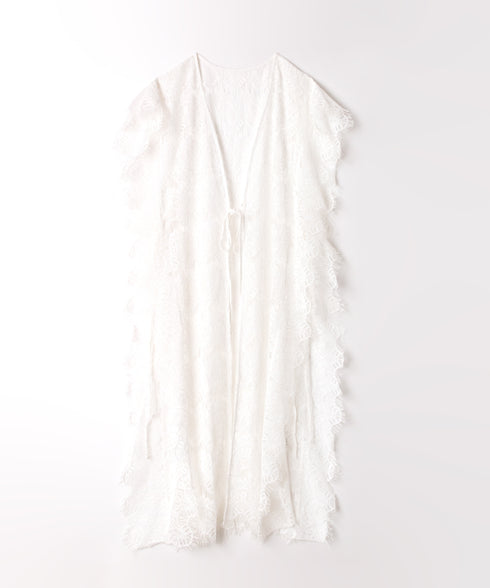 oblekt×MiyakoTakayama スカラップレースジレ