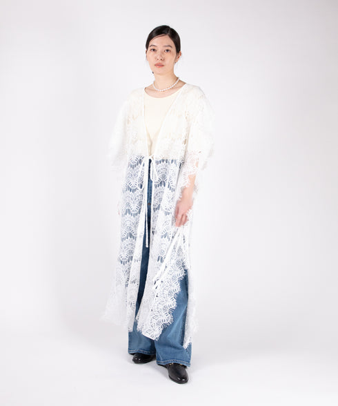 oblekt×MiyakoTakayama スカラップレースジレ