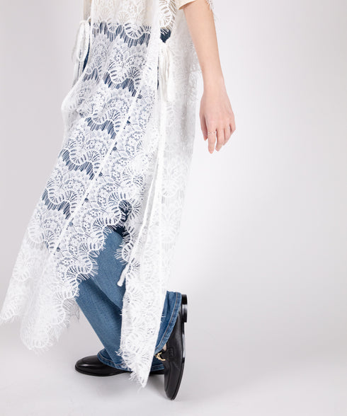 oblekt×MiyakoTakayama スカラップレースジレ