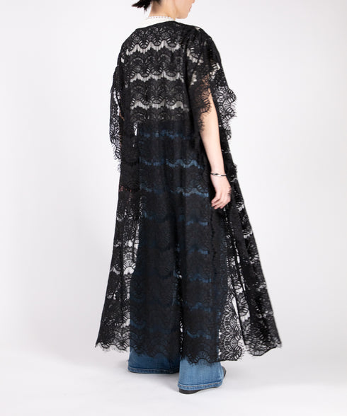 oblekt×MiyakoTakayama スカラップレースジレ