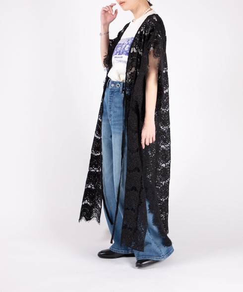 oblekt×MiyakoTakayama スカラップレースジレ