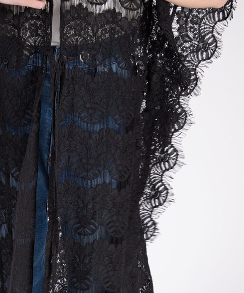 oblekt×MiyakoTakayama スカラップレースジレ