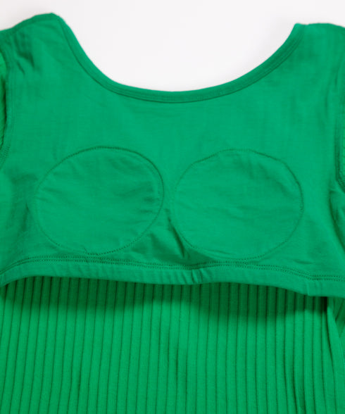 オープンバックワイドリブトップス(リサーキュレット限定)