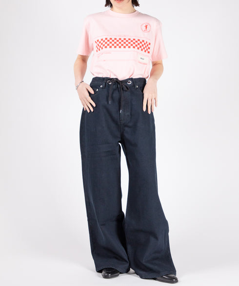 oblekt×MIyakoTakayama ワイドレッグ コンフォータブルデニム