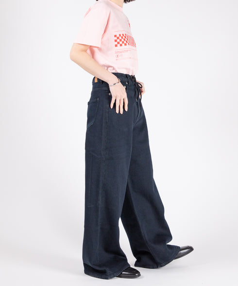 oblekt×MIyakoTakayama ワイドレッグ コンフォータブルデニム