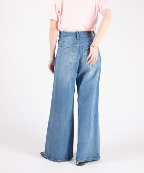 oblekt×MIyakoTakayama ワイドレッグ コンフォータブルデニム