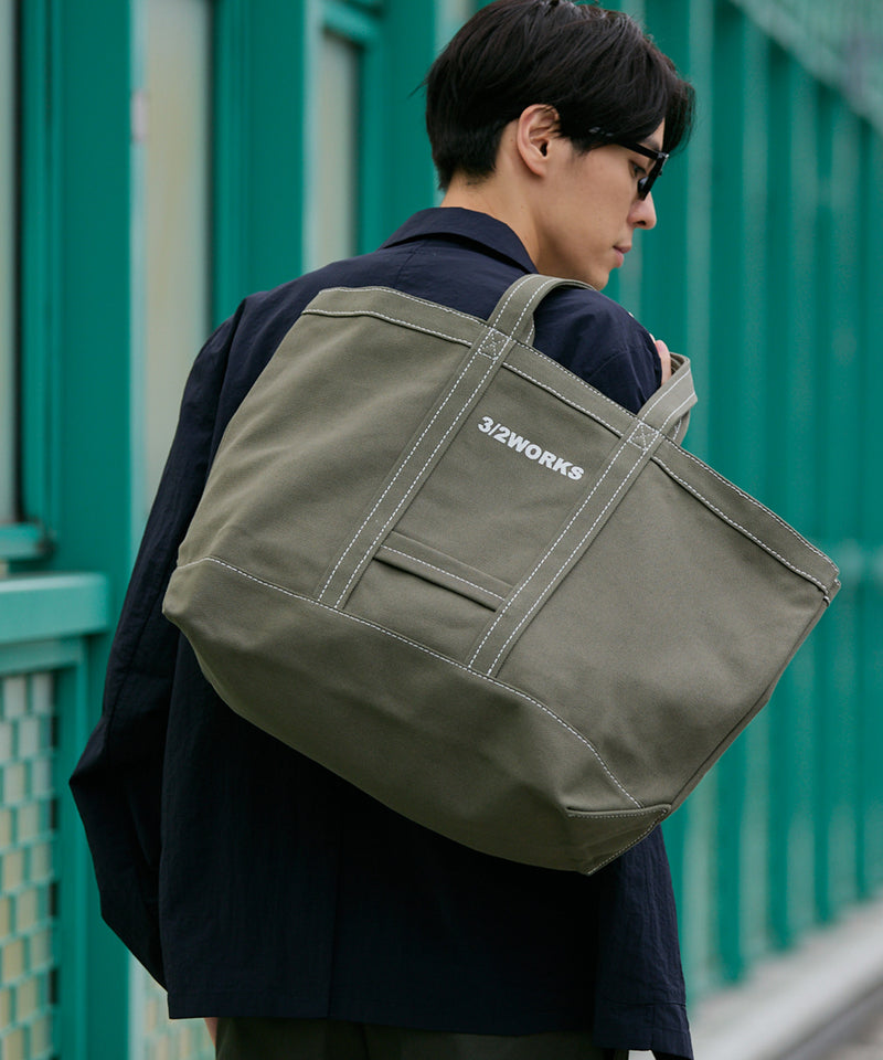 ユーティリティキャンバストートバッグ