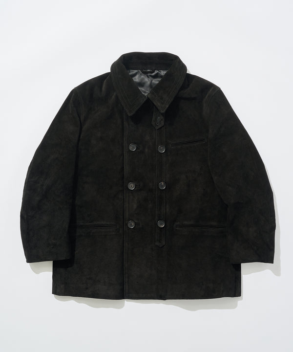【完売品】コルビジェ double breasted suede jacket Corbusier