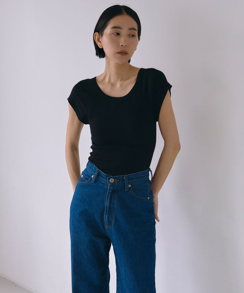 BACK OPEN FRENCH PULLOVER