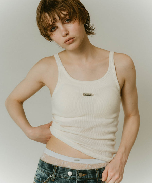 CUP IN RIB  TANK TOP