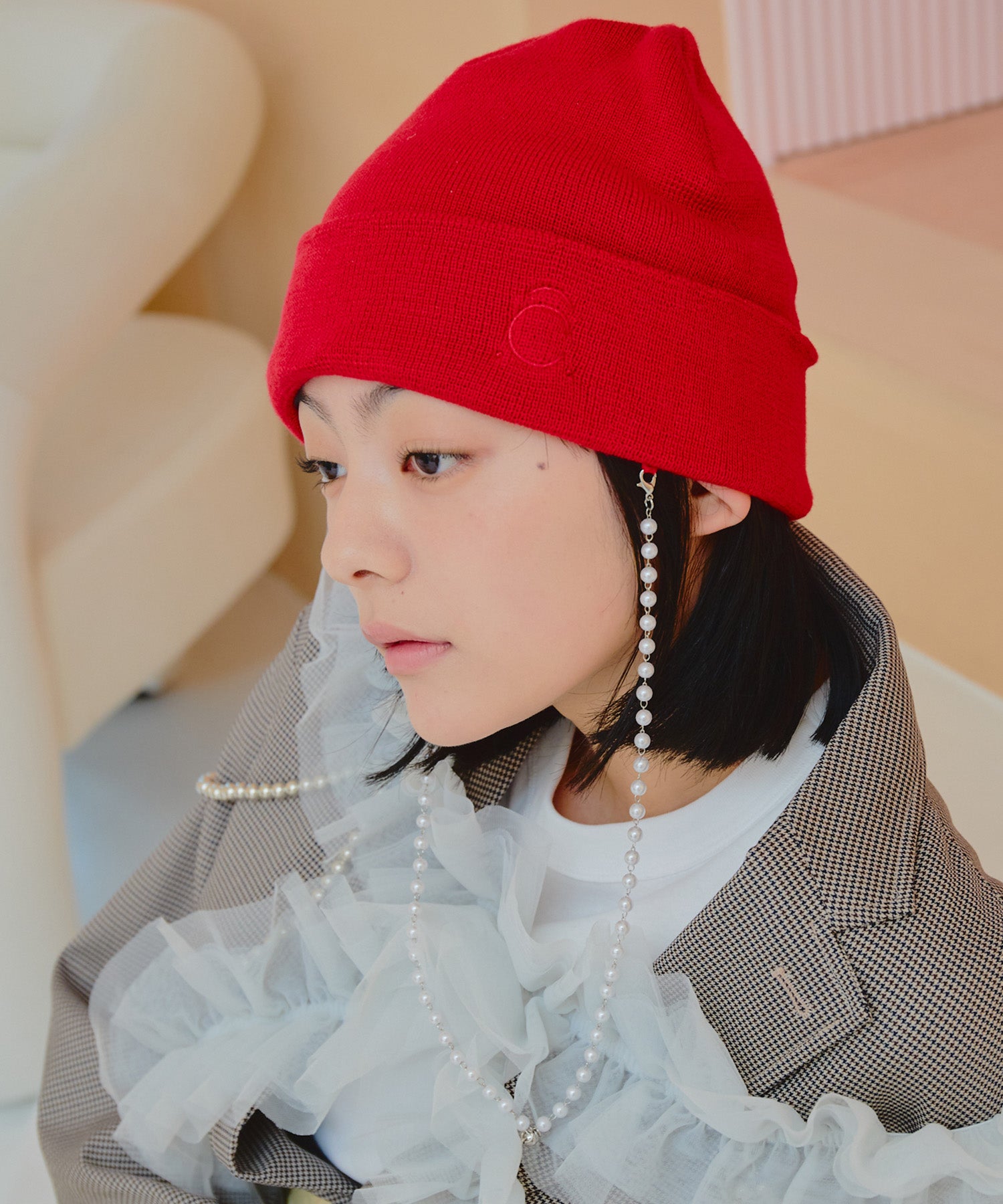so.C.hu♡2wayバイカラーフリル&パールビスチェ - メルカリ