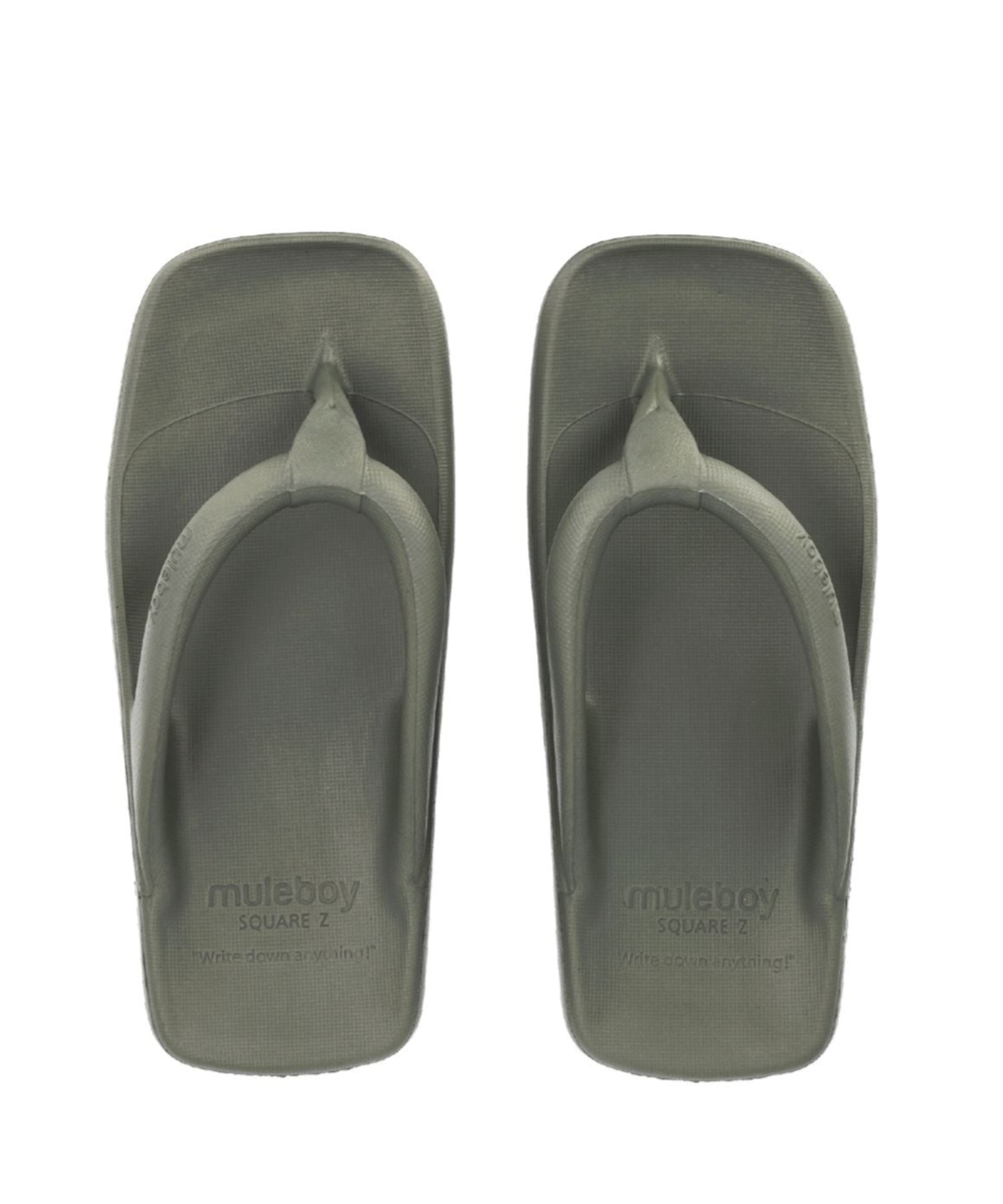 SQUARE Z FLIP FLOP｜muleboy（ミュールボーイ） – Re:Circulet