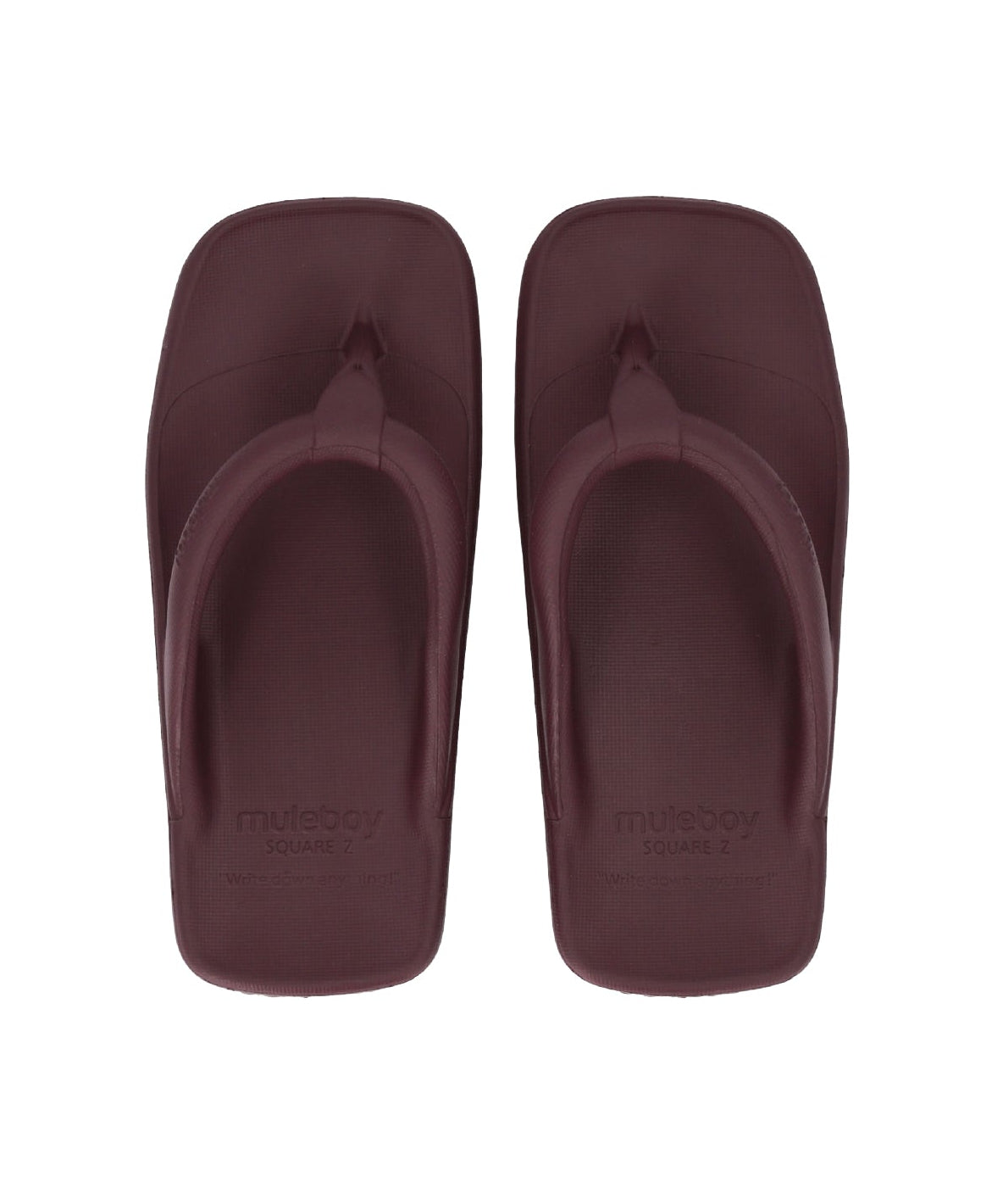 SQUARE Z FLIP FLOP｜muleboy（ミュールボーイ） – Re:Circulet