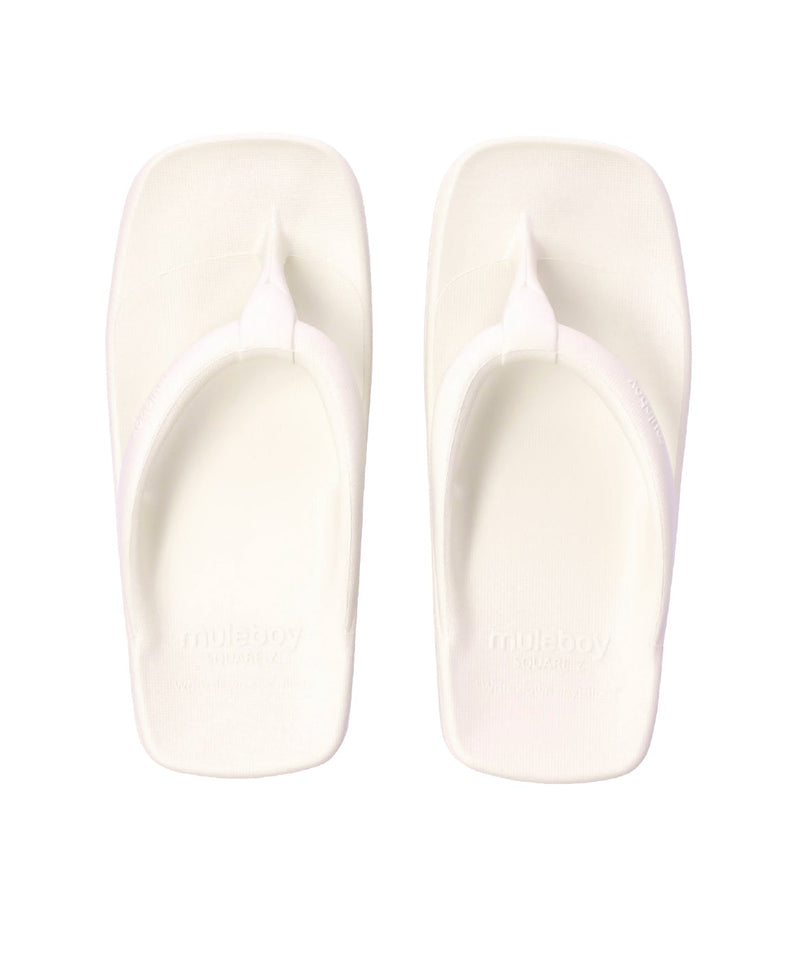 SQUARE Z FLIP FLOP（クリーム）