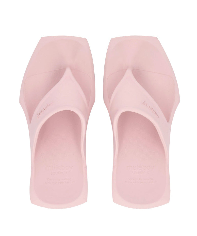 SQUARE X FLIP FLOP（サクラピンク）