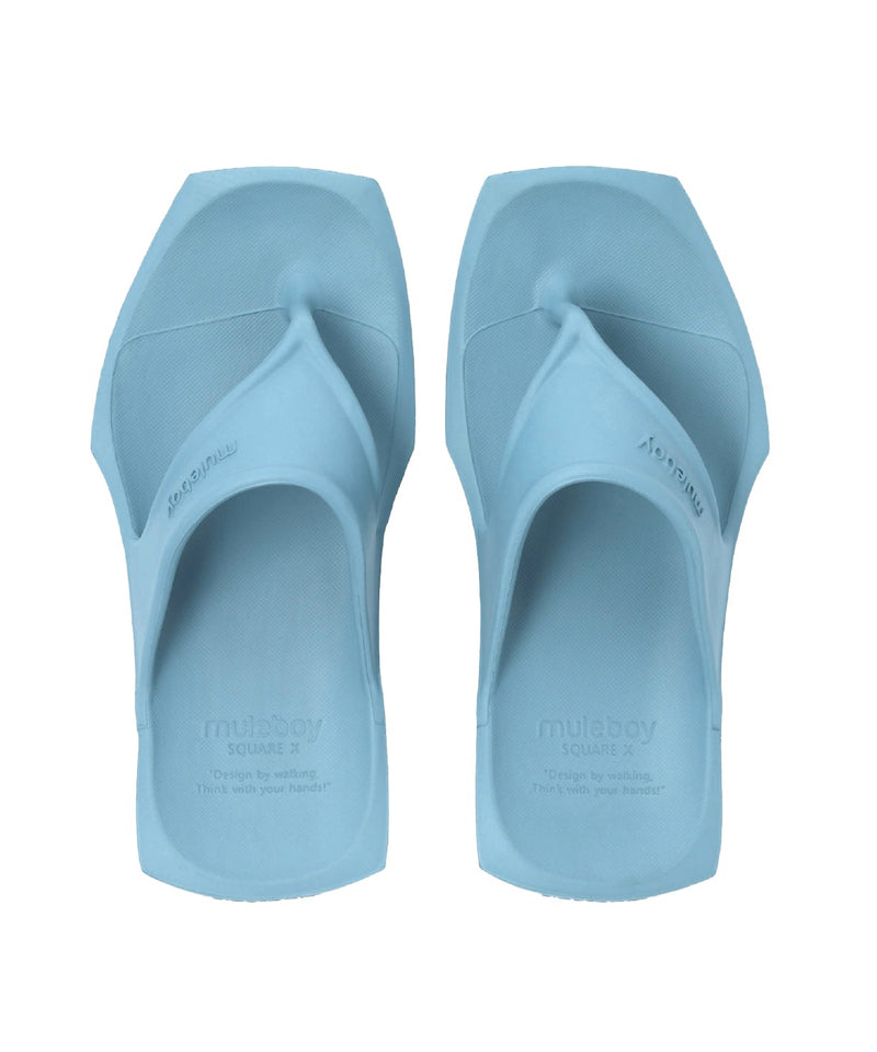 SQUARE X FLIP FLOP （ストーンブルー）